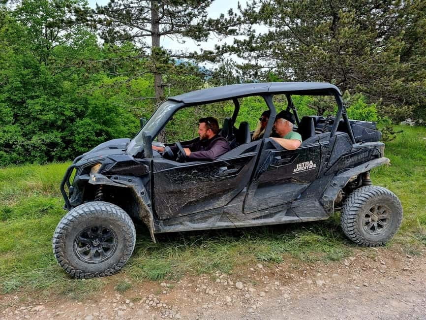 PULA AND ROVINJ: BUGGY FAMILY SAFARI 1, 2, 2.5 & 4 H - Price and Value: $229 per vehicle for up to 4 people