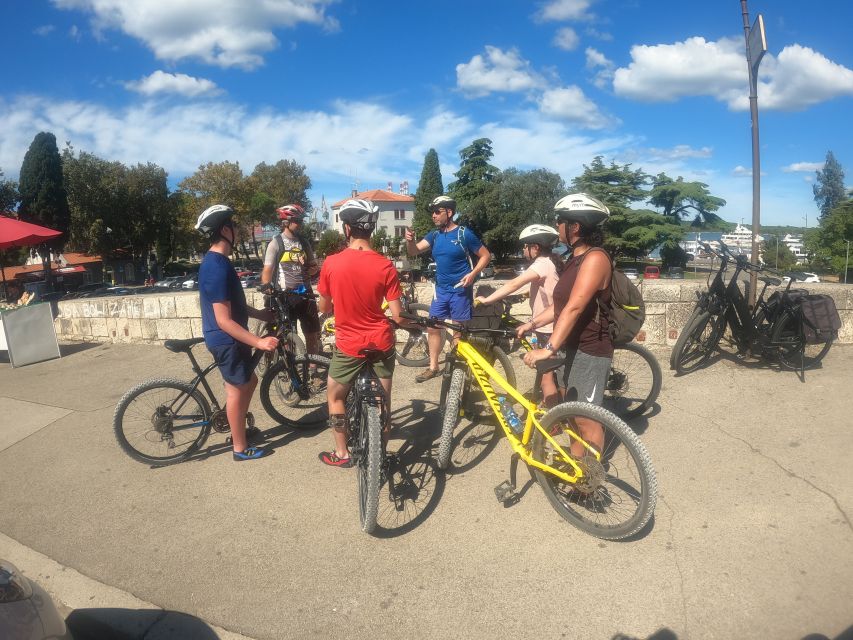 Pula: Bike Tour of Ancient Pula & Aquatic Adventures - What to bring and how to dress for bikes plus a water cave