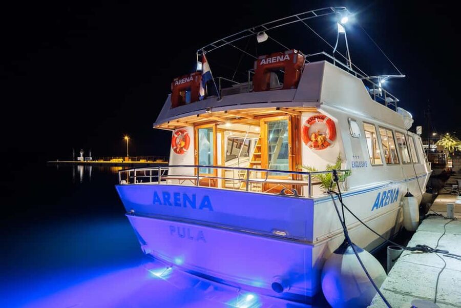 Pula: Brijuni National Park Dolphin Watching Tour w/Dinner - Key points at a glance