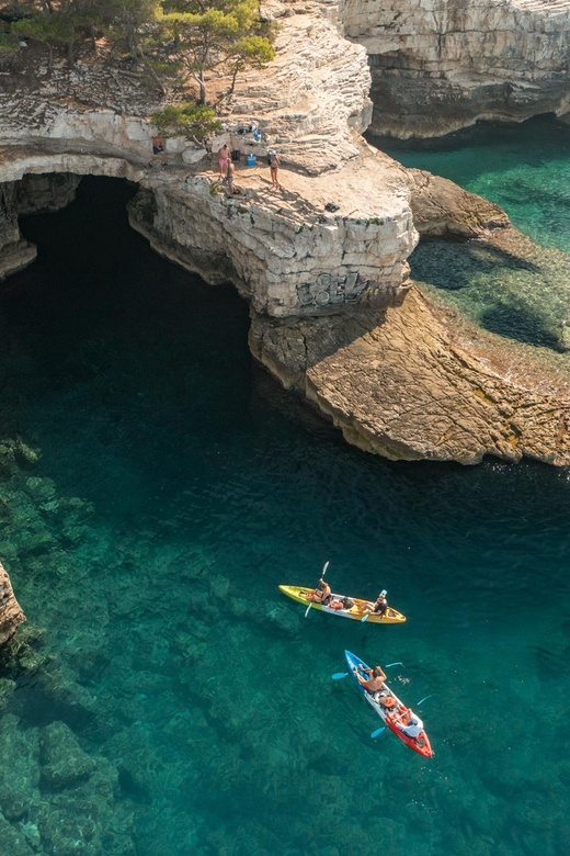 Pula: Cave and Islands Kayak Tour, Snorkeling and Drinks - Secret Beach Moment: A pause that feels earned