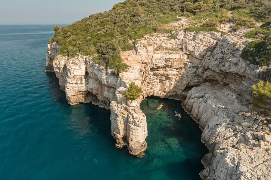 Pula: Cave and Islands Kayak Tour, Snorkeling and Drinks - Getting Paddling Confident Fast: The instruction that makes the trip fun