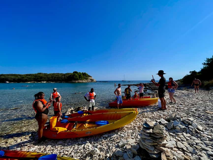 Pula: Cave, Canyon and Island Kayak Tour Snorkel&Explore - Key points at a glance