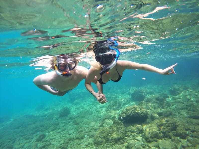 Pula: Cave Kayak Tour, Snorkeling and Island Jumping - Ambrela Beach start: gear, the quick lesson, and why it matters