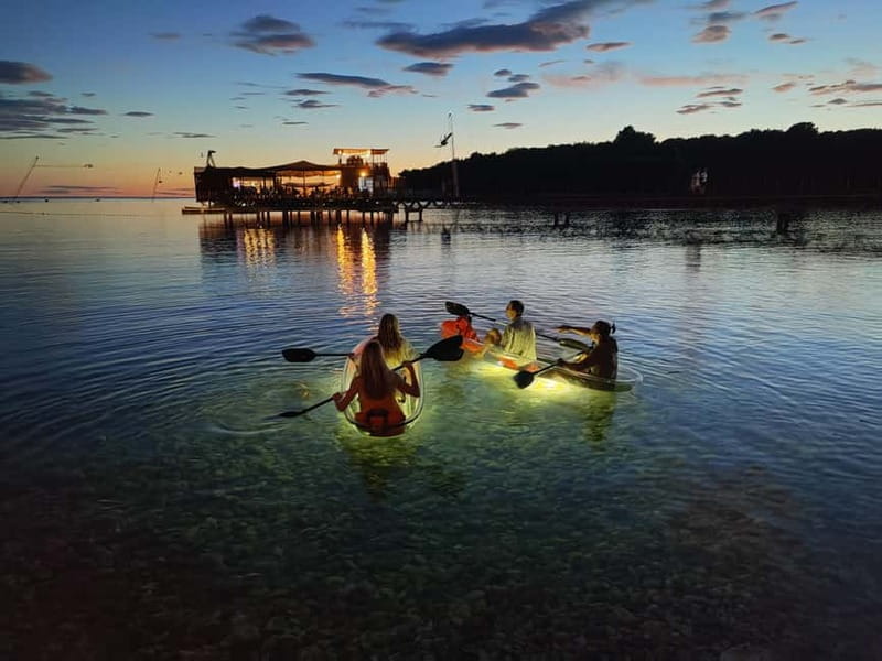 Pula: Cave Sunset/Night Tour in Transparent Kayak - Why a transparent kayak at night feels different in Pula