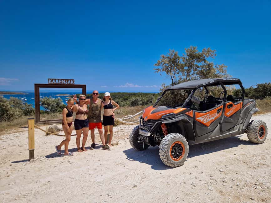 Pula: Family Buggy 4-seater 2.5h Kamenjak Tour & Safari Bar - Key highlights at a glance
