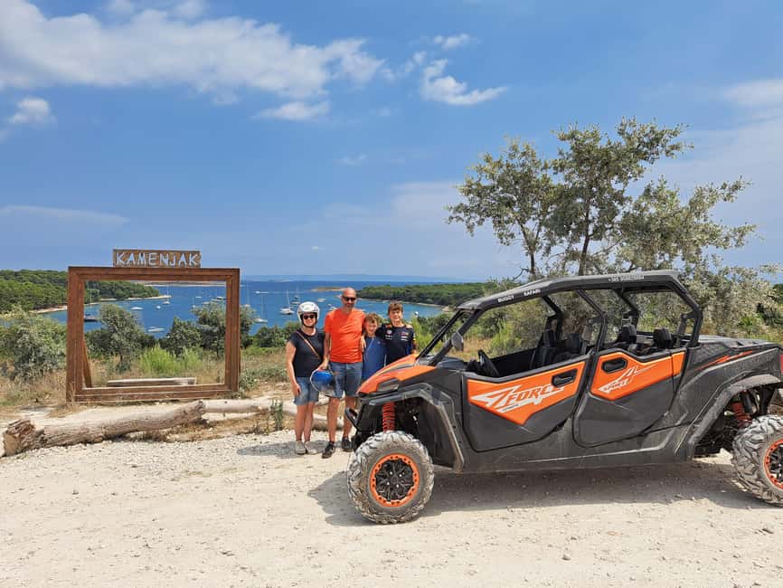Pula: Family Buggy 4-seater 2.5h Kamenjak Tour & Safari Bar - Getting to Medulin and how the buggy setup works