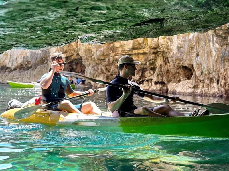 Pula: Half-Day Kayak, Cliff, and Cave Tour - Guides like Alex and Milan: pacing, comfort, and getting the shot