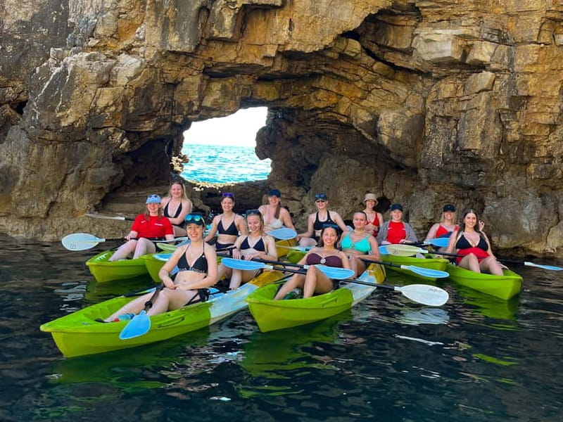 Pula: Half-Day Kayak, Cliff, and Cave Tour - Gear and comfort: what’s provided and what you should bring