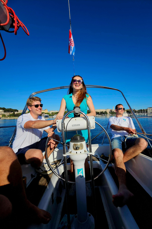 Pula: Half Day Sailing Experience with Drinks, GoPro, SUP - Swim, snorkel, and SUP near Brijuni’s coast