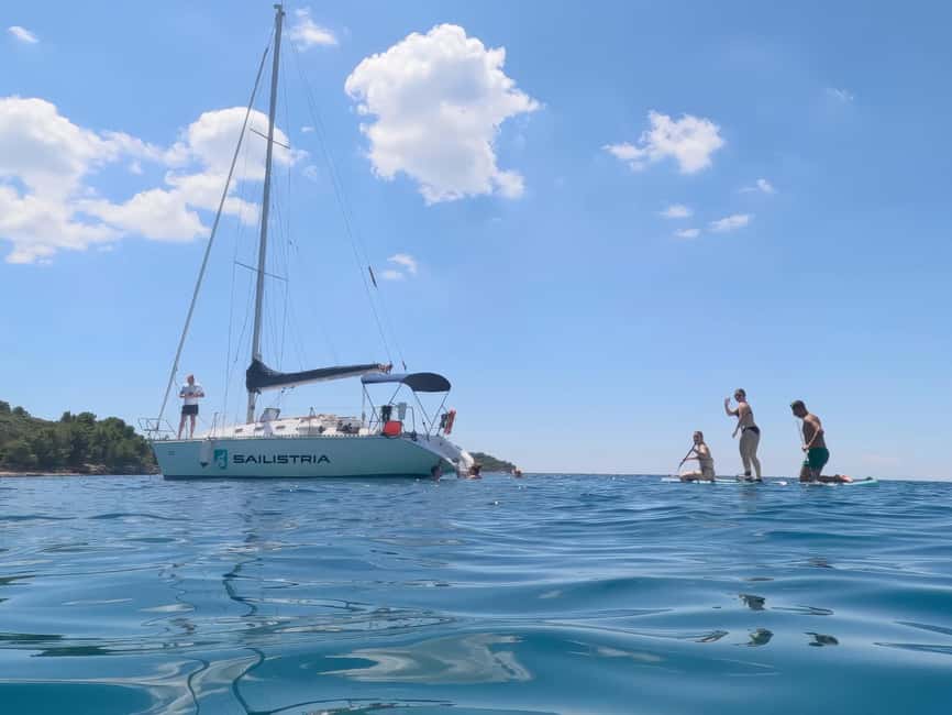 Pula: Half Day Sailing Experience with Drinks, GoPro, SUP - Marina Polesana logistics, meeting time, and the little details that help