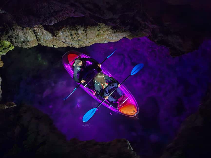 Pula: Istria Cave LED Illuminated Kayak Tour by Night - Your first minutes: safety, fit, and quick kayaking basics