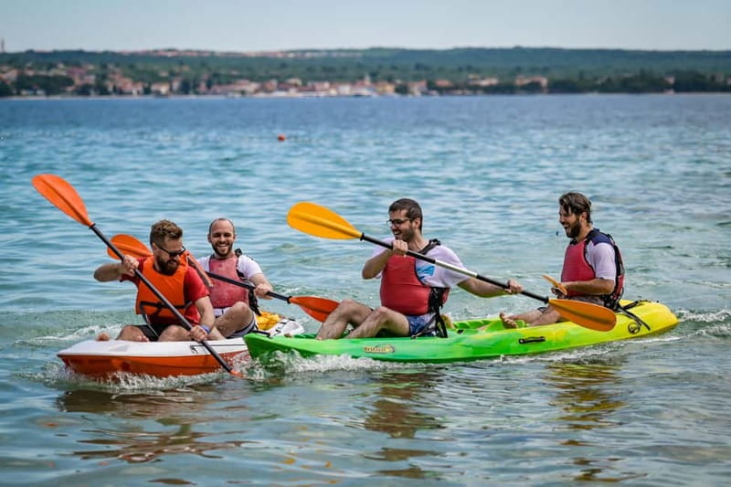 Pula: kayak tour, Seagulls rocks, military zone, snorkeling - Where you meet, and how to find your way fast