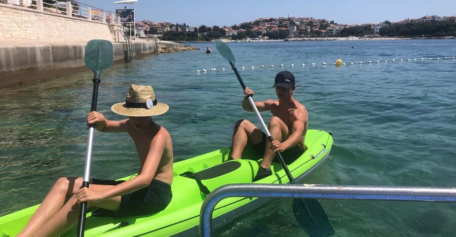 Pula: Kayaking and Snorkeling Self-Guided Tour - Extra water time: the free SUP bonus