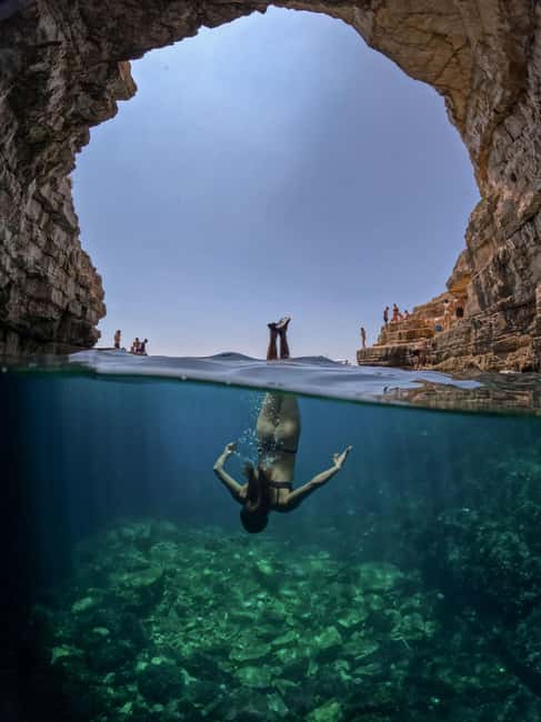 Pula: Kayaking, Snorkeling, Cliff jumping, photos included - GoPro photos and videos, what you’ll actually receive