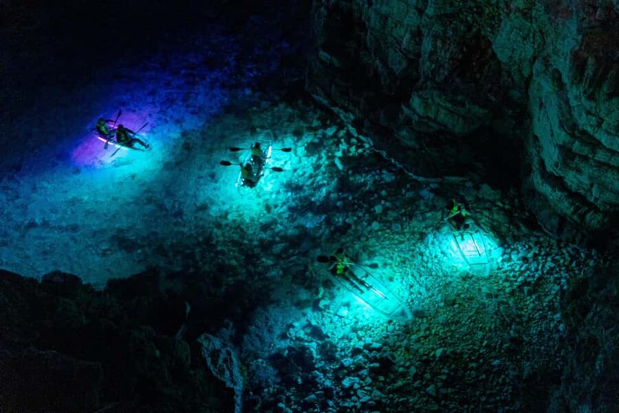 Pula: Night Kayak Tour with Glowing Kayaks - Key moments worth aiming for