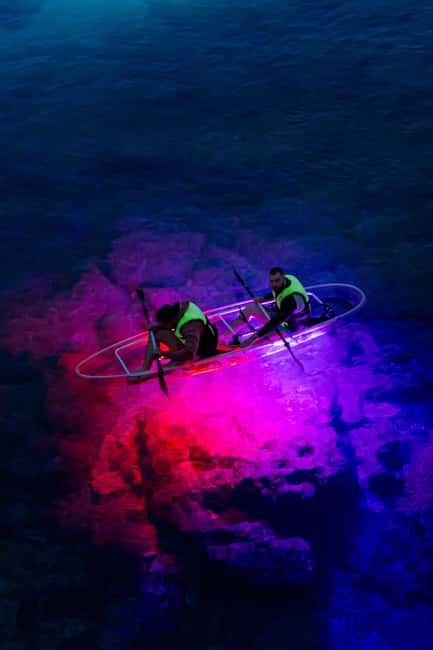 Pula: Night Kayak Tour with Glowing Kayaks - The return paddle: calm rhythm, sea scent, and night photography tips