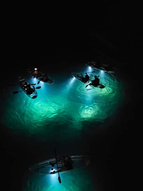 Pula: Night Tour in Transparent Kayak with Stargazing - Meeting at the Park Near Autocamp Stoja