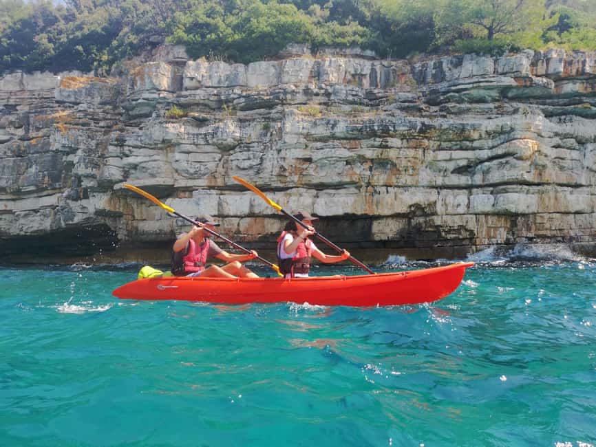 Pula: Sea Adventure – Boat, Kayak, Snorkeling & Cliff Jumps - Photos included: less fiddling, more doing