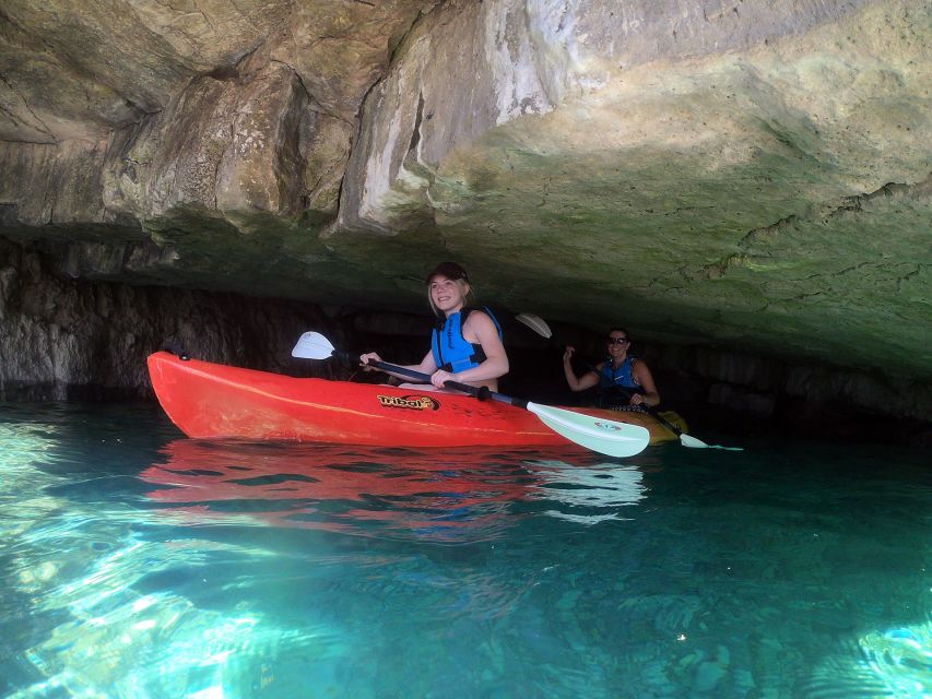 Pula: Sea Adventure – Boat, Kayak, Snorkeling & Cliff Jumps - The sea cave moment: controlled adventure, not chaos