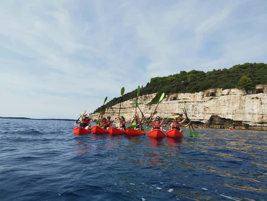 Pula: Sea Adventure – Boat, Kayak, Snorkeling & Cliff Jumps - Snorkeling gear and what you might see under the surface