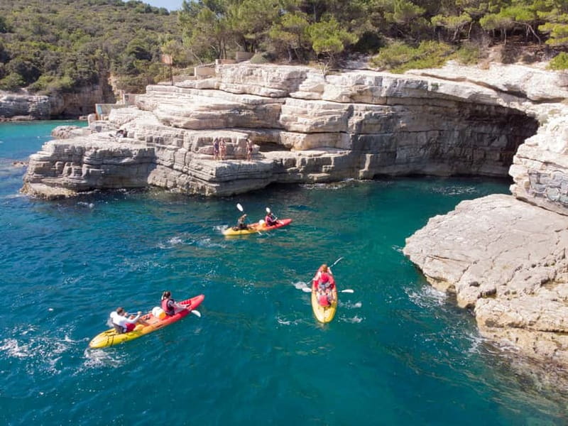 Pula: Sea Adventure – Boat, Kayak, Snorkeling & Cliff Jumps - From Marina Polesana to Muzil: how the route stays fun for all levels