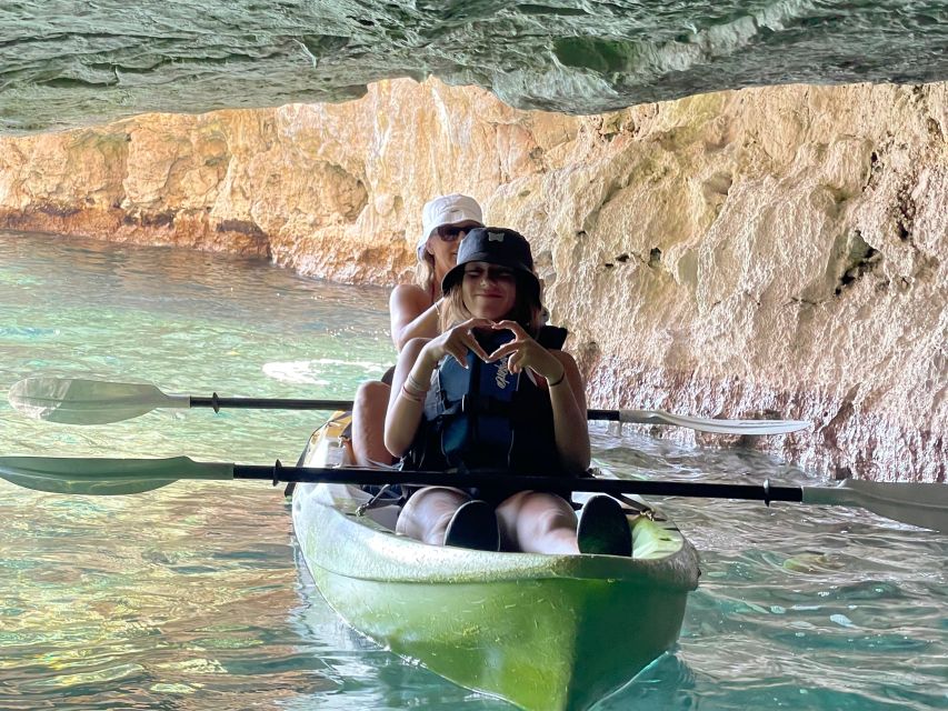 Pula: Sea Kayak Tour with Cave, Snorkeling and Cliff Jumping - Seagull’s Rocks Beach Break: Swim, Snorkel, and Choose Your Adrenaline Level