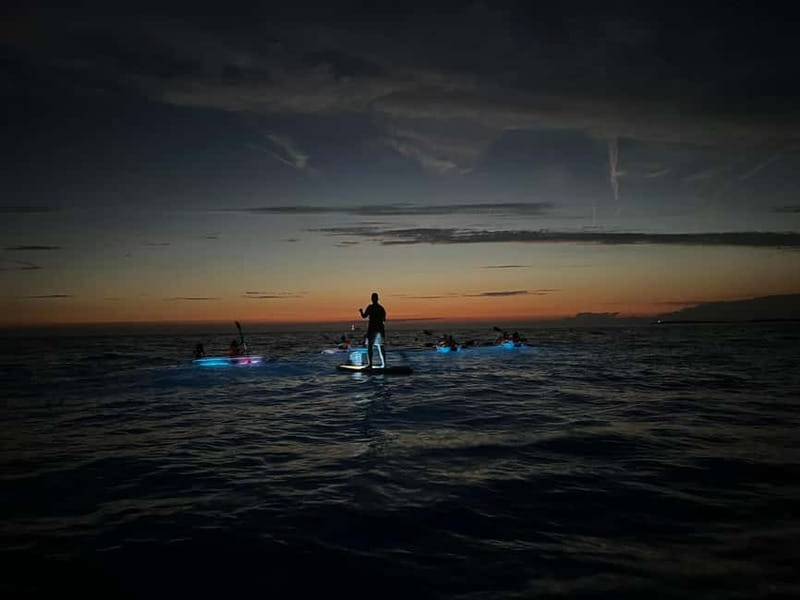 Pula: Sunset/Night Illuminated Transparent Kayak Tour - Gear and clothing that actually helps once the sun goes down