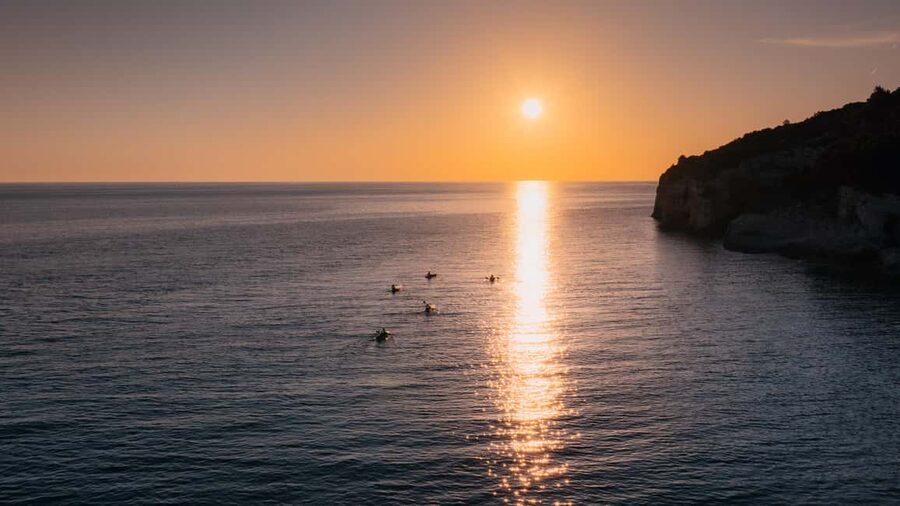 Pula:Sunset Tour By Clear Kayak,Cave,Swim & Cliff Jumping - Stop 1: Blue Cave history and a front-row viewpoint