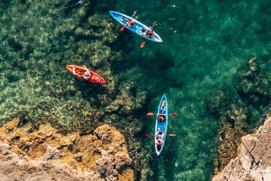 Pula: Three Island Kayak Tour with Cave Photo & Snorkeling - Pula kayaking in 3 hours: how the route stays fun
