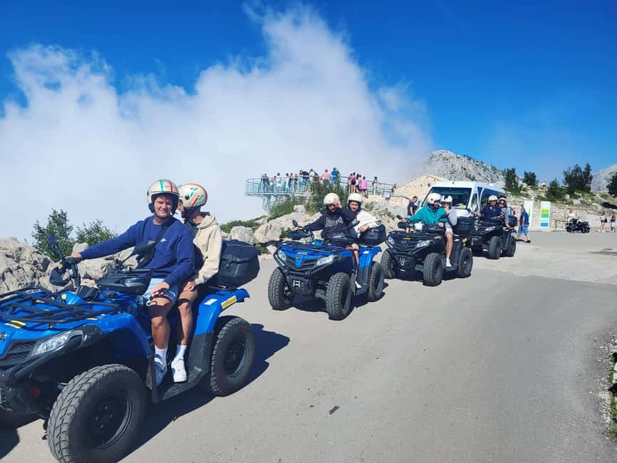 Quad tour to Biokovo Skywalk - The first stop: sweet snacks and a quick reset before the Skywalk