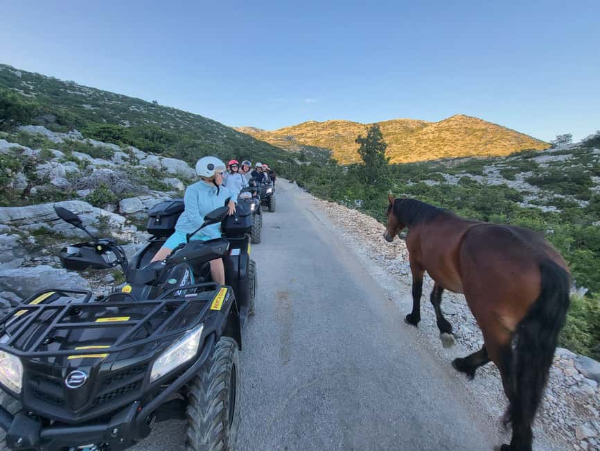 Quad tour to Biokovo Skywalk - Quad driving basics and the B-category license requirement