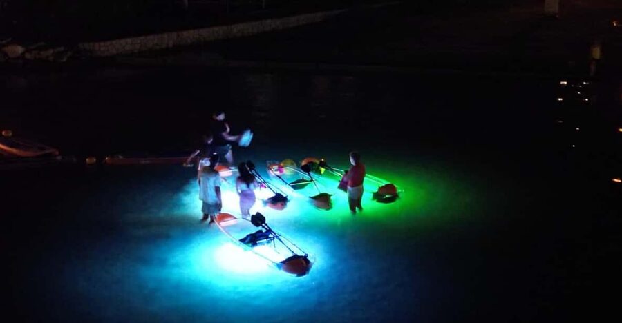 Rab: Night adventures illuminated transparent kayaks - Key things I’d watch for before you go