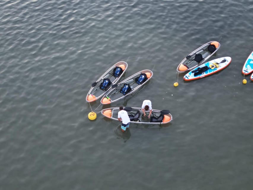 Rab: Night adventures illuminated transparent kayaks - Your extra 15 minutes: how to make the most of independent kayaking