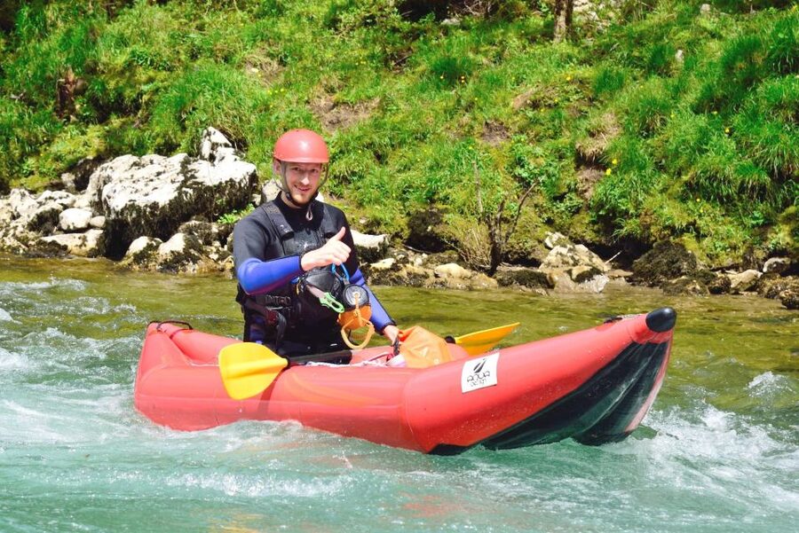 Rafting/Kayaking adventure river Kupa - Whitewater on the Upper Kupa, close enough for a real day trip
