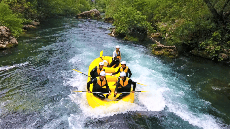 Rafting on the Cetina river - Timing on the Cetina: 09:30 or 14:30 and How the Day Unfolds
