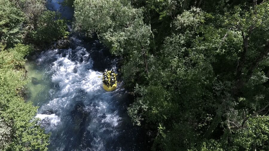 Rafting on the Cetina river - On the Water for 2.5 Hours: What the Guided Ride Feels Like
