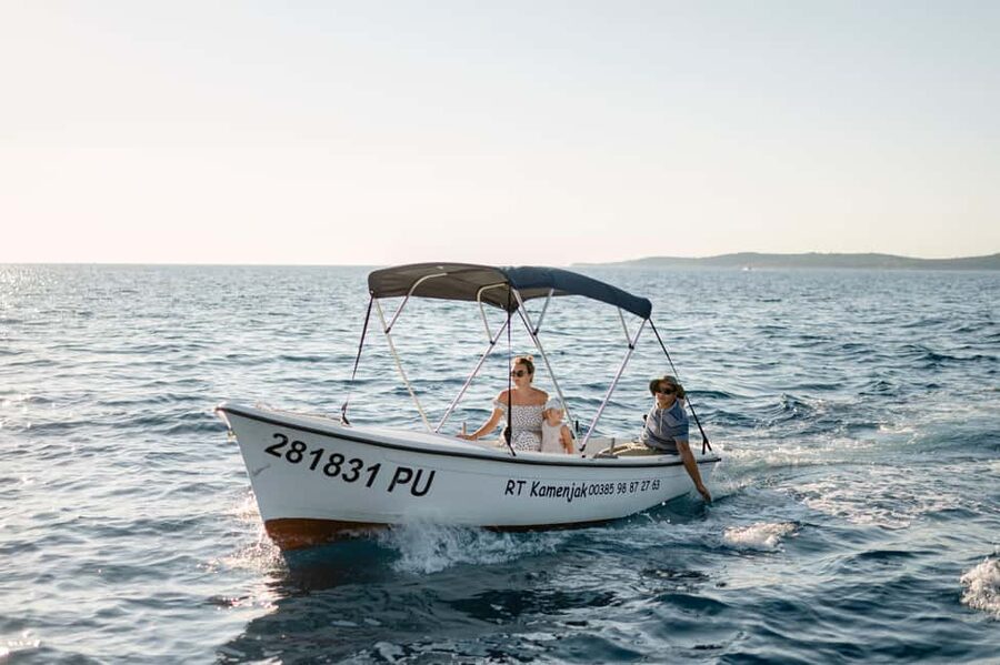 Rent a boat up to 6 person on Cape Kamenjak Nature Park - What Your Day Looks Like on the Water