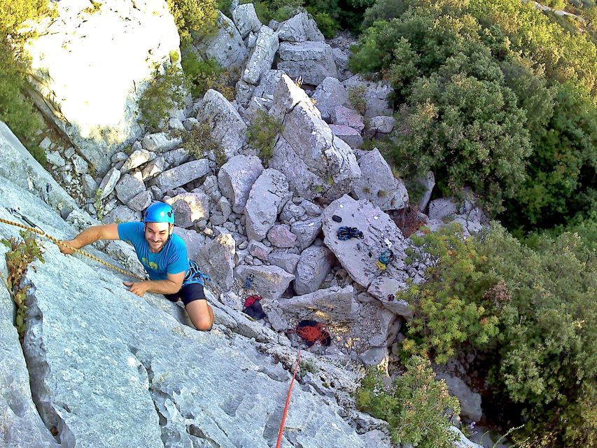 Rock Climbing Lesson in Dubrovnik - The climbing itself: trying routes across levels