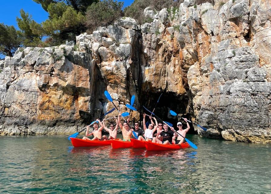 Rovinj: BUBA-KAYAK TOURS, snorkeling, cliff jupming&drinks - Sunset at 18:00: Cooler Air, Soft Light, Possible Dolphins