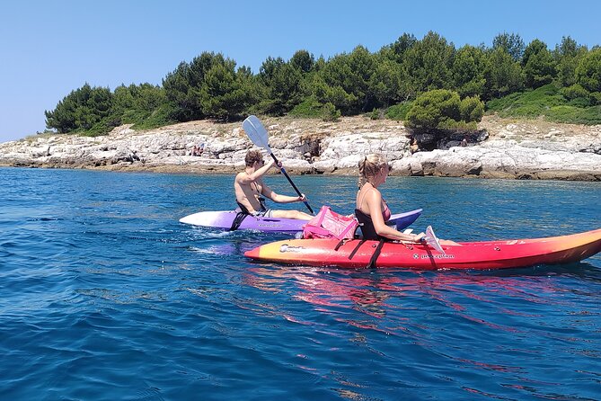Rovinj: Golden Cape Desert Islands Kayak & Snorkeling Tour - Optional Cliff and Rock Jumps: How They Work Without Making It Scary