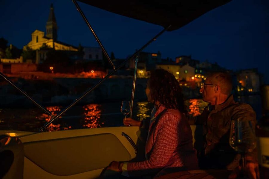Rovinj: Luxury Old Town Night Cruise with Drinks - Why Rovinj at Night Works So Well From the Water