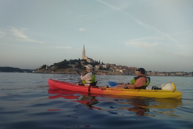 Rovinj Sunset kayaking tour - St. Catherine’s Island Stop and the St. Eufemia View Factor