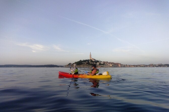 Rovinj Sunset kayaking tour - Cruising the Adriatic Toward Figarola (and Possible Dolphins)