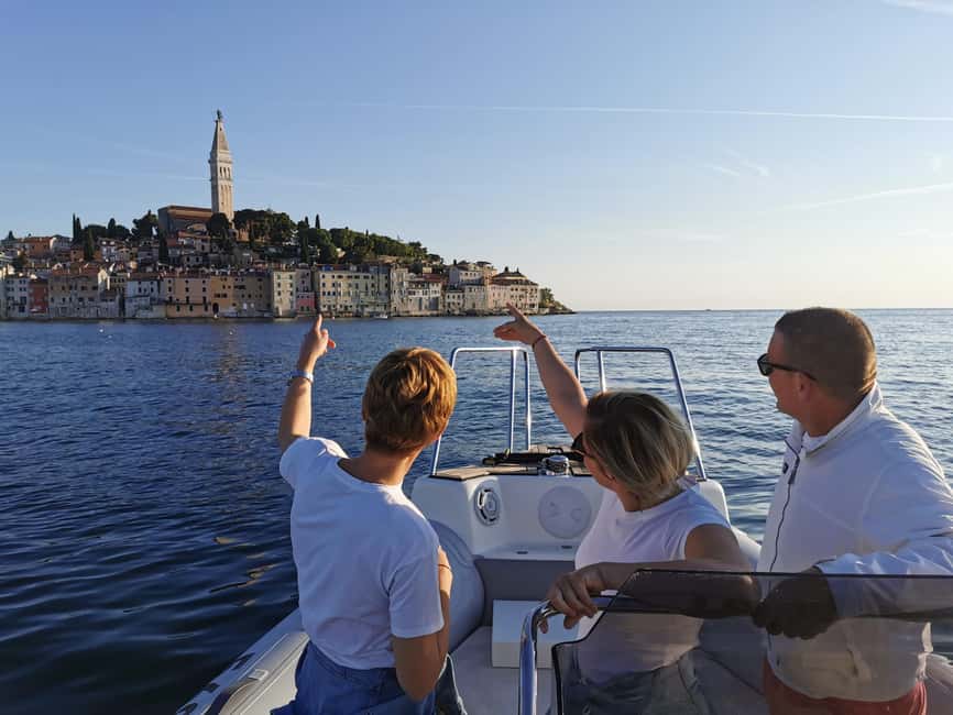 Rovinj: Sunset Speedboat Tour with Dolphin Watching - Meeting at Resort Villas Rubin, and getting to the pier fast