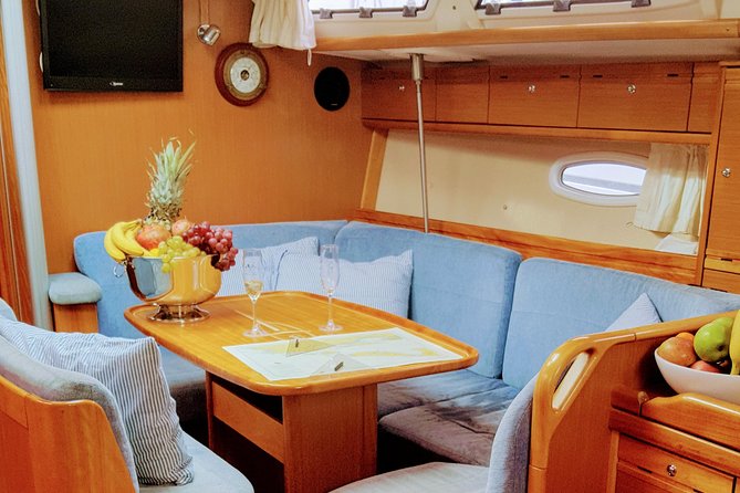 Sailboat tour to the islands - The swim and snorkel stop: short, sweet, and worth it