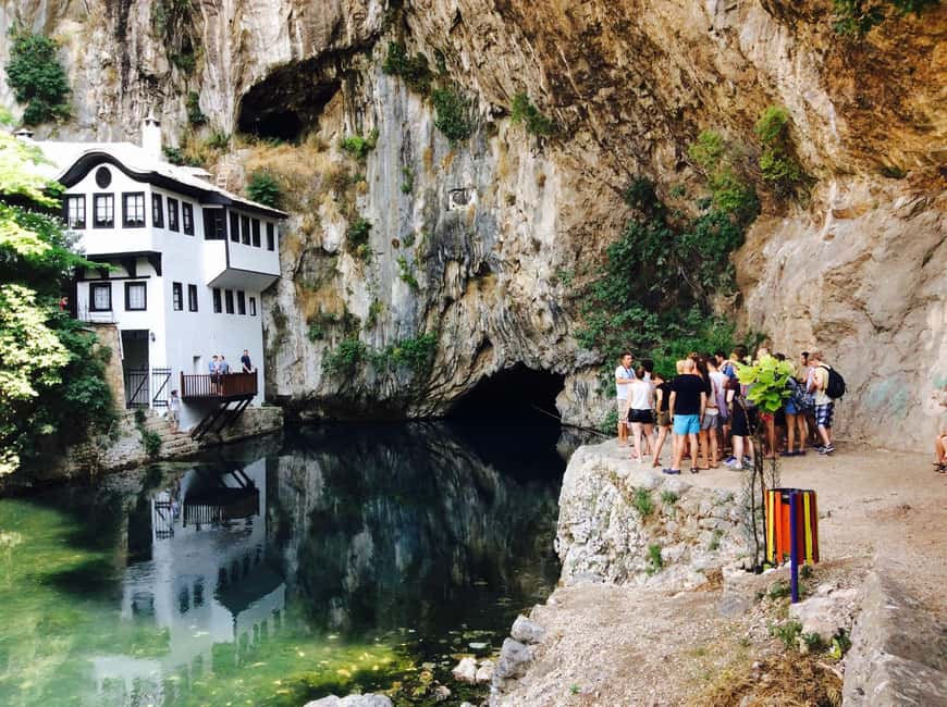 Sarajevo: Mostar, Konjic, Blagaj, Pocitelj, & Waterfall Tour - Počitelj: cobbled alleys, ramparts, and Neretva Valley views