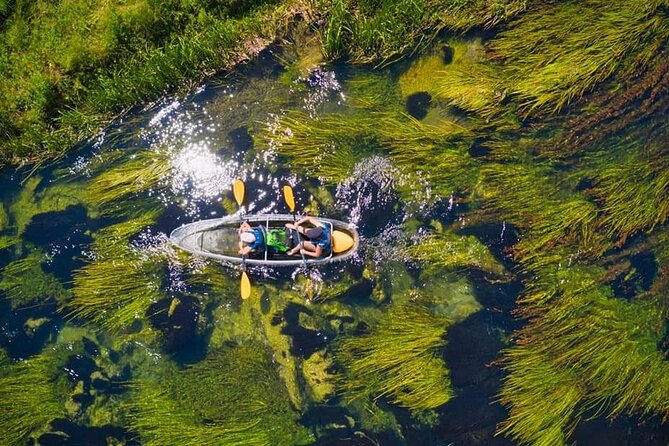 See through kayaks on Gacka river - Should you book the see-through kayak on the Gacka River?