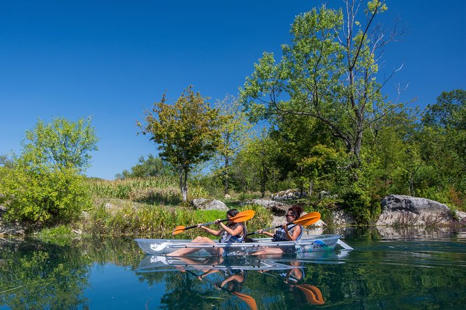 See through kayaks on Gacka river - The transparent kayak: safety, stability, and the real “wow”