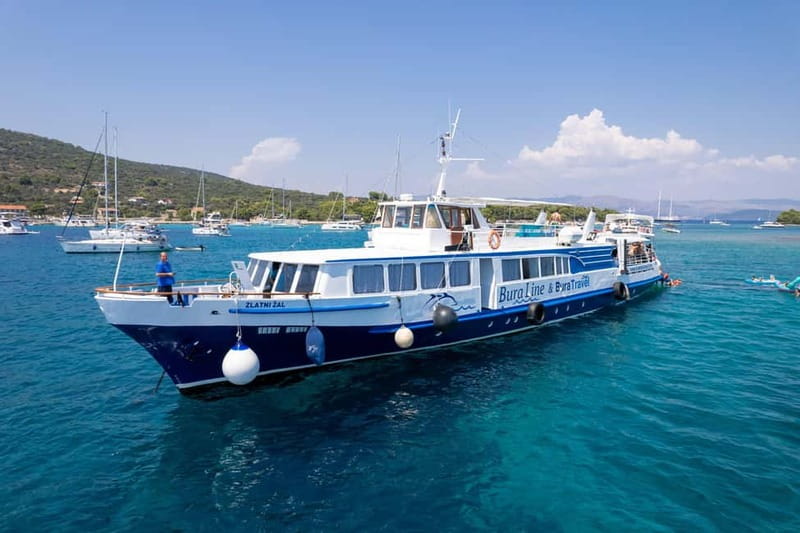 Shipwreck - Blue Lagoon All Inclusive + Trogir Walking Tour - Trogir to the first stops, a cruise segment that actually sets up the day