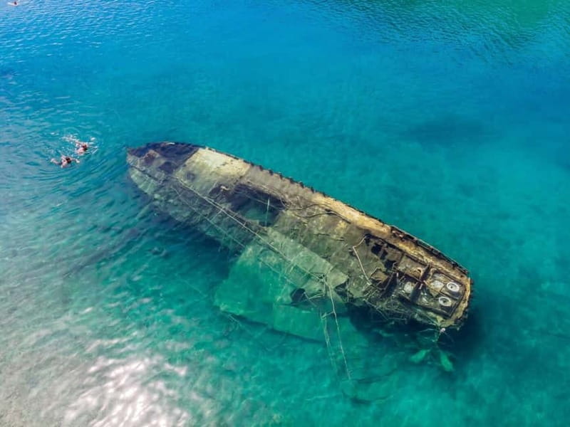Shipwreck - Blue Lagoon All Inclusive + Trogir Walking Tour - Blue Lagoon swimming, what that 1.5 hours feels like